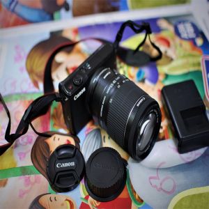 Canon EOS M10 kèm Lens 18 55 Stm 